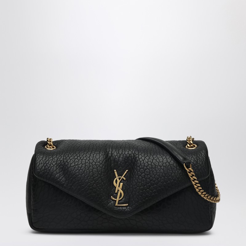 Medium Calypso bag in black leather