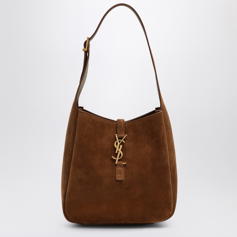 Small Le 5 À 7 shoulder bag in caramel color