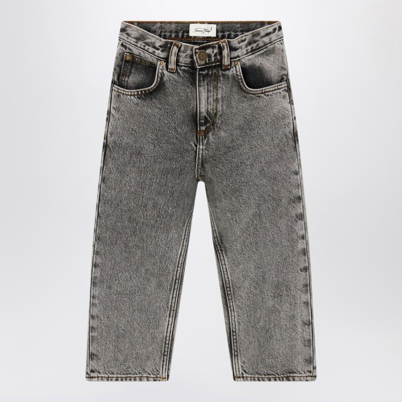 Faded gray regular jeans