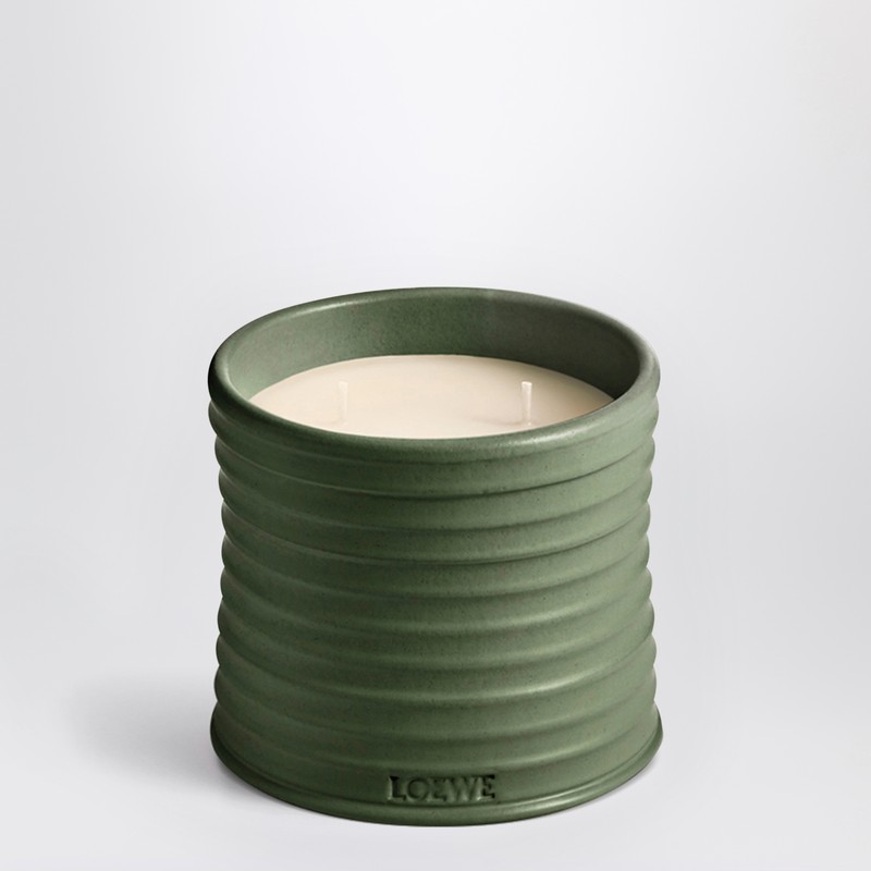 Shent of Marihuana green medium candle