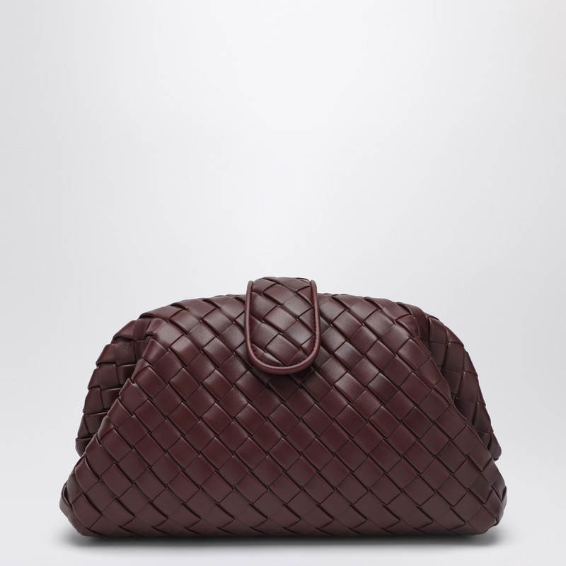 Teen Lauren 1980 Madder Brown Intrecciato Clutch