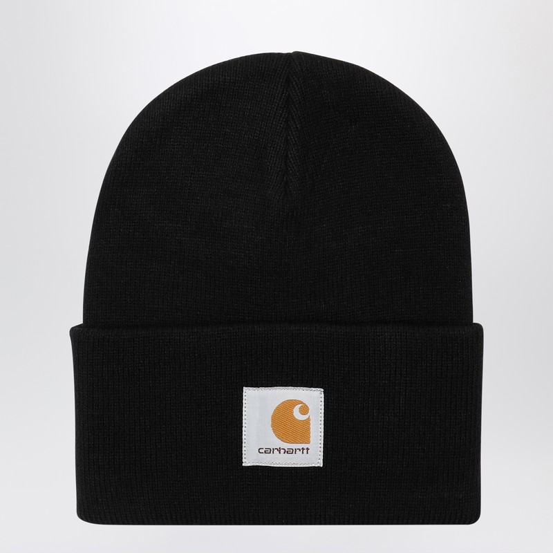 Black Acrylic Watch beanie