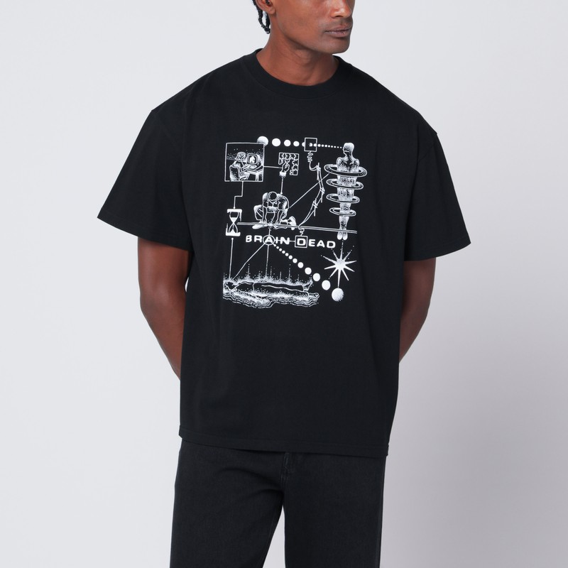 Black Neuro Free Association T-shirt