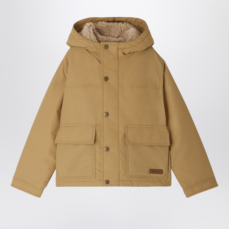 Baldwin beige nylon parka