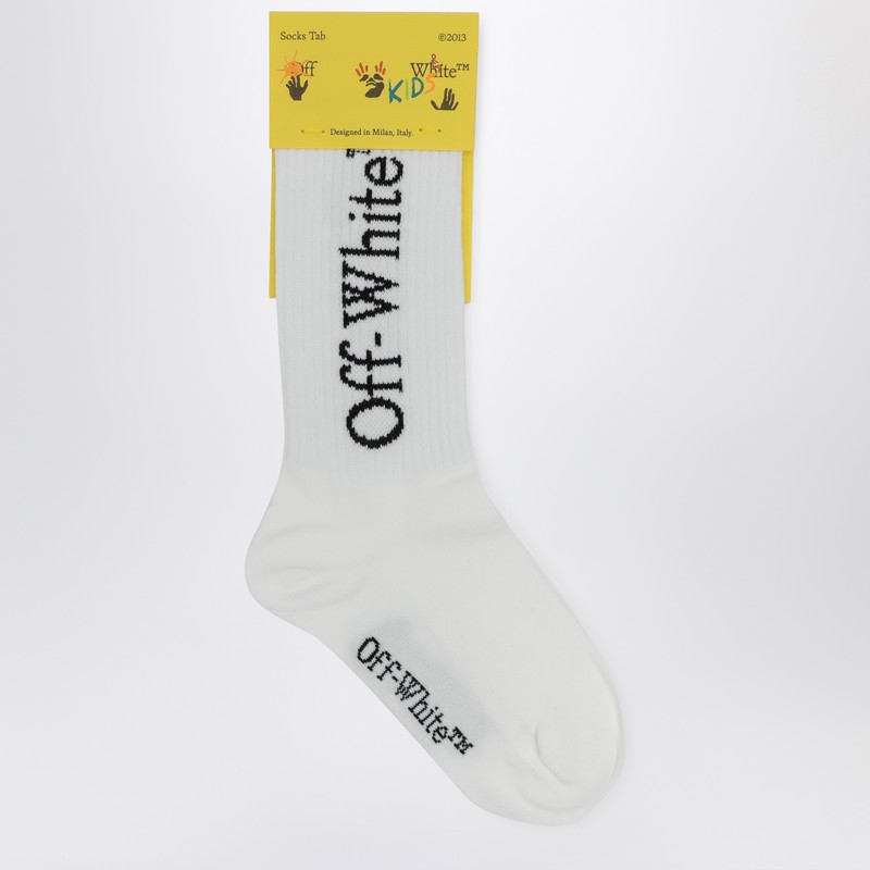 White socks with logo