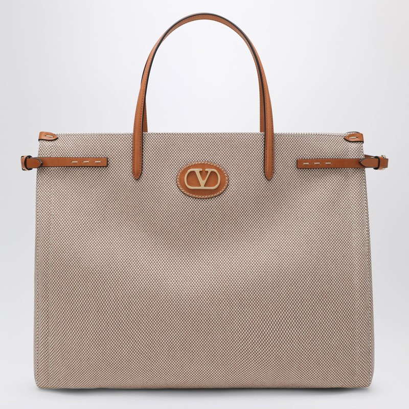 Medium Antibes canvas tote bag