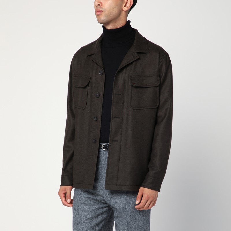 Brown wool jacket