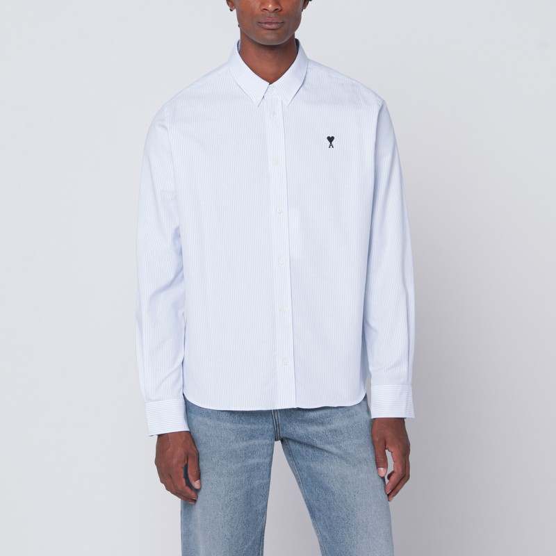 Light blue/white striped shirt Ami De Coeur