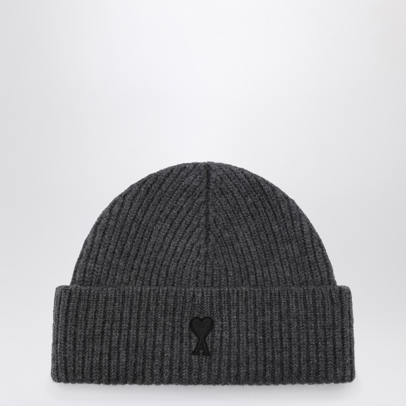 Ami de Coeur grey wool beanie