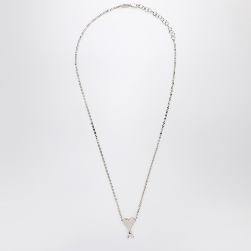 Ami De Coeur palladium necklace