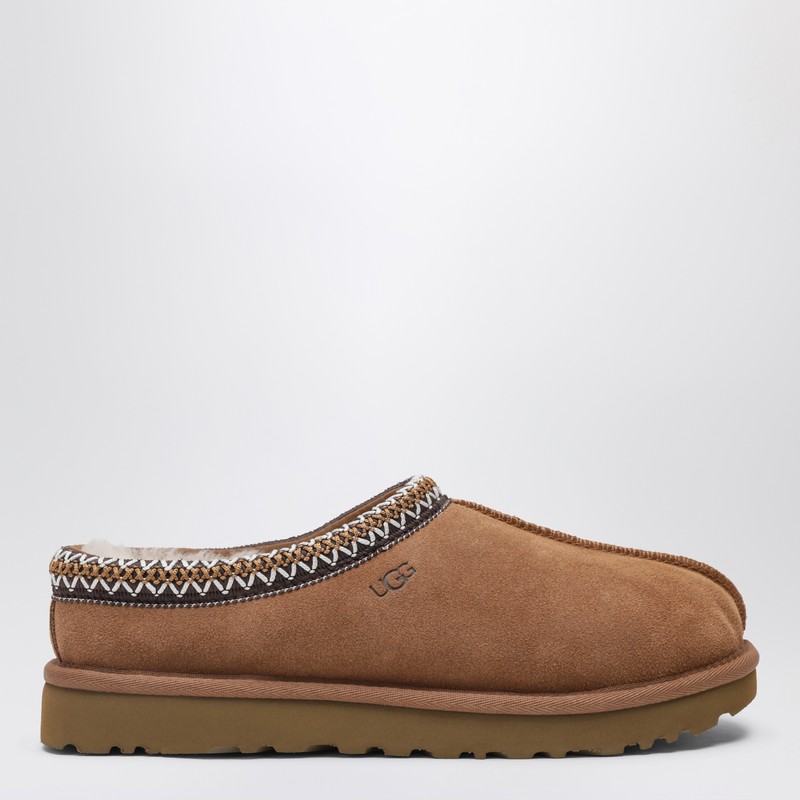 Tasman chestnut eather slip-ons