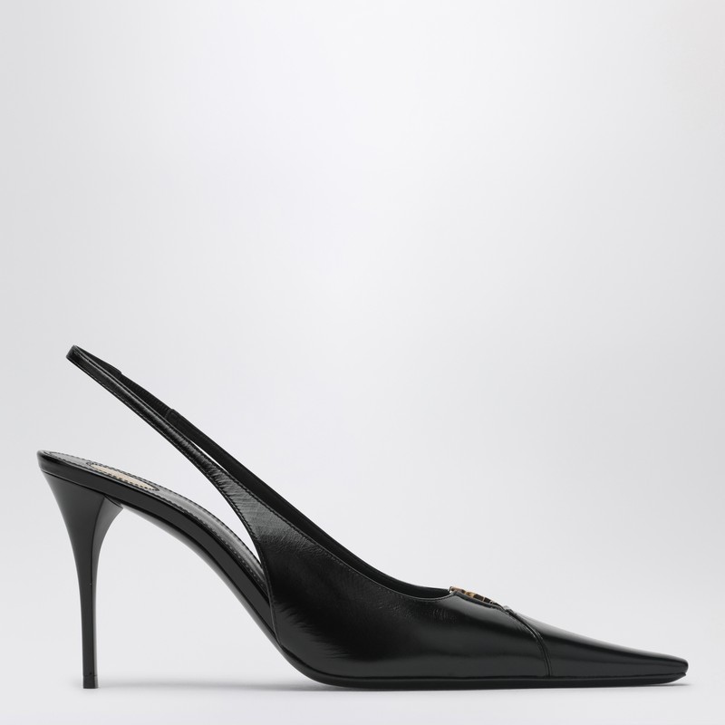 Black Babylon Breteuil slingback with dÃcolletÃ