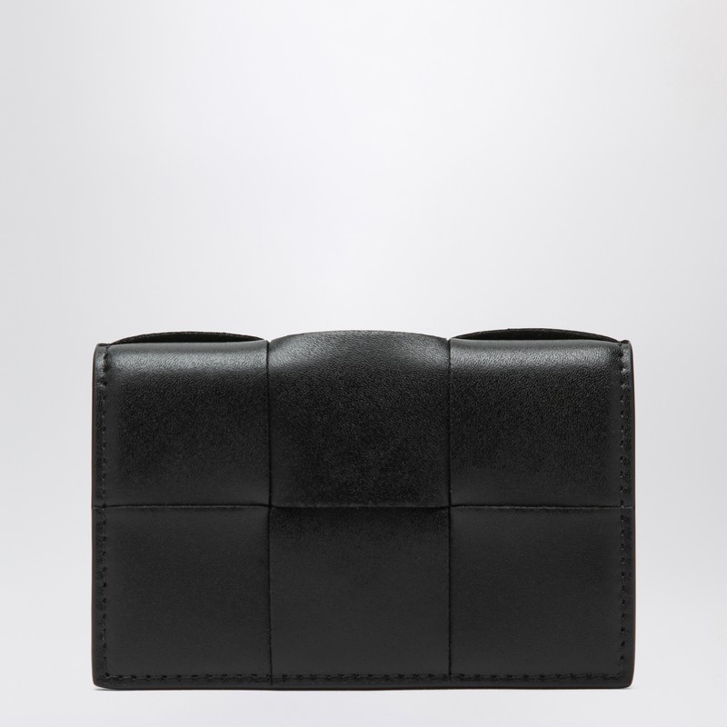 Black business card holder