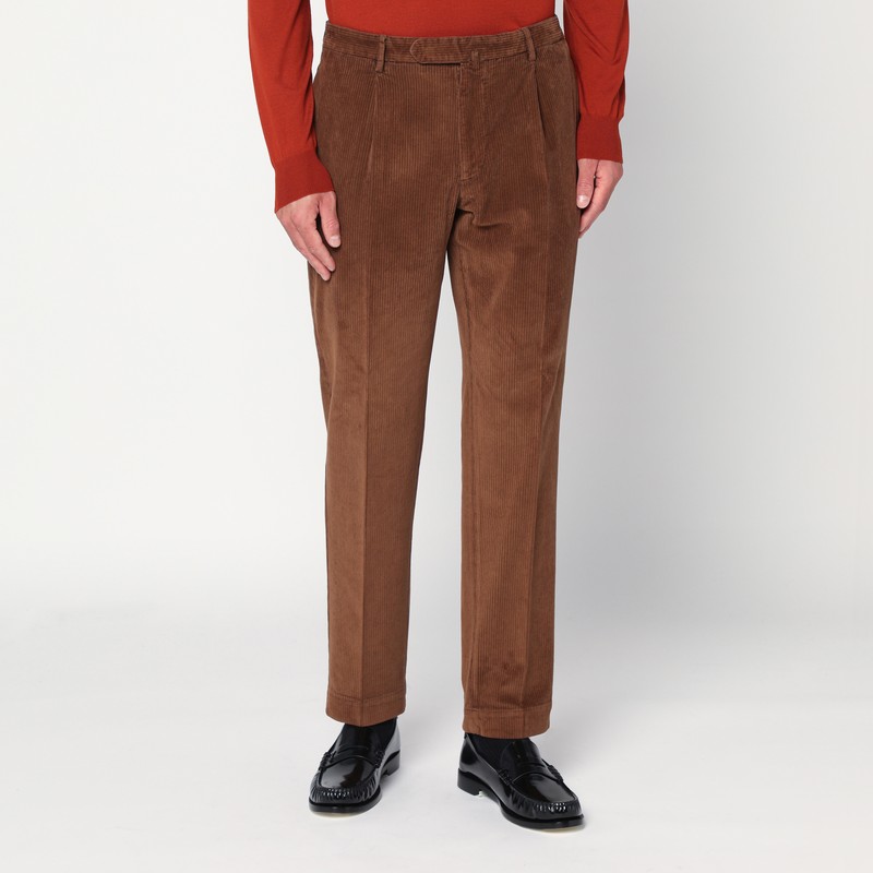 Brown corduroy pants