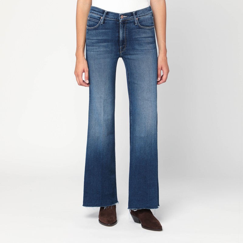 Lil Doozy Fray flared jeans