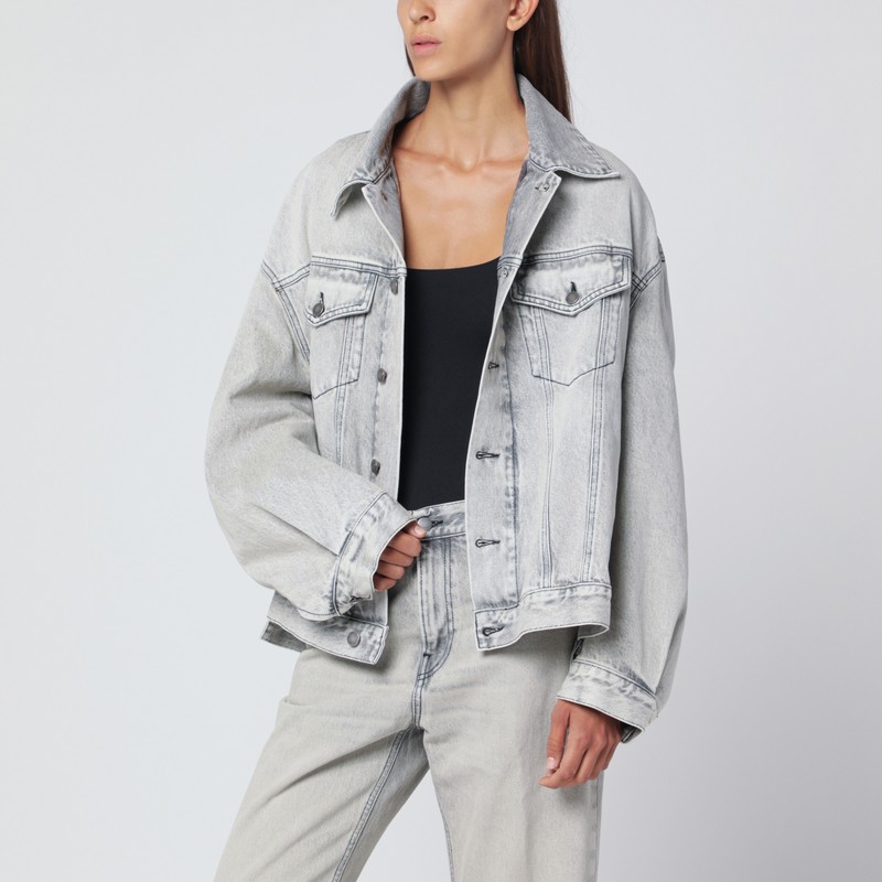 Light gray New Janet denim jacket