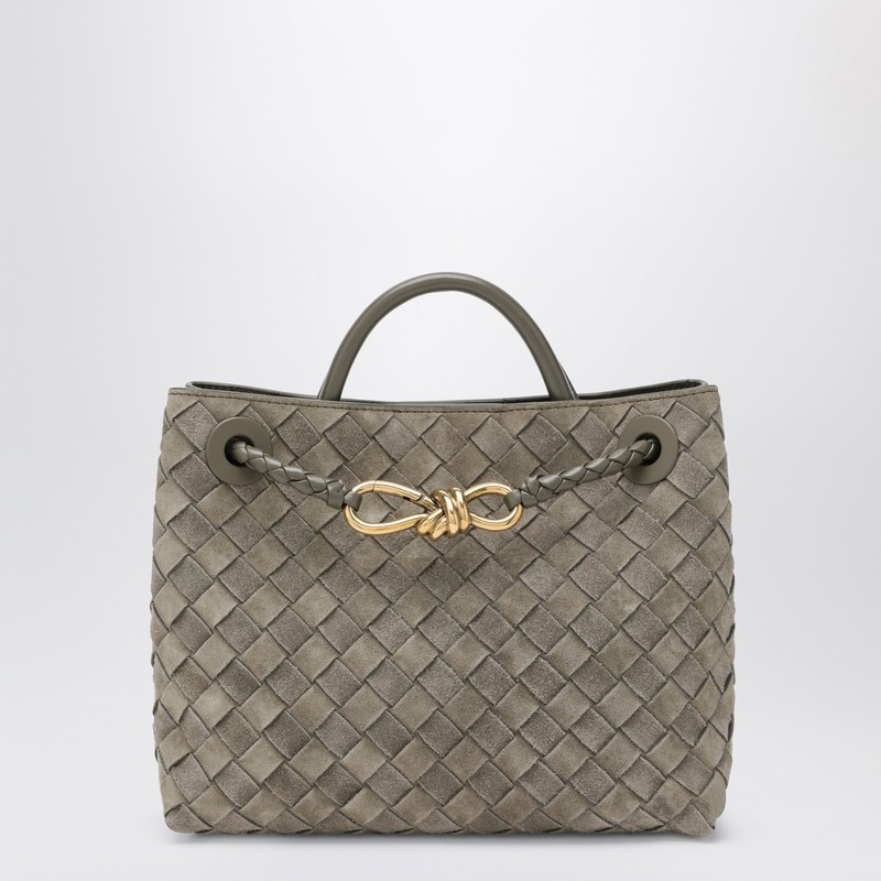 Andiamo small bag Cypress colour in suede