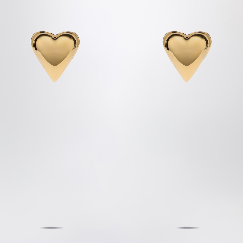 Le Coeur Bombé gold earrings