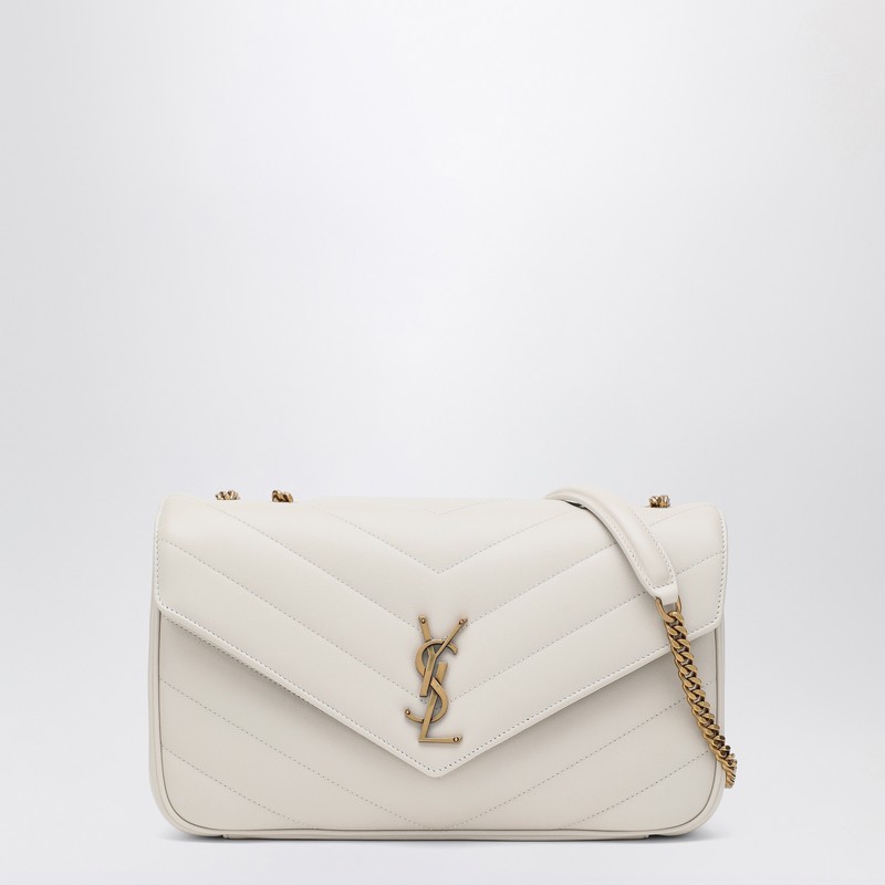 Medium LouLou Cream Soft leather bag