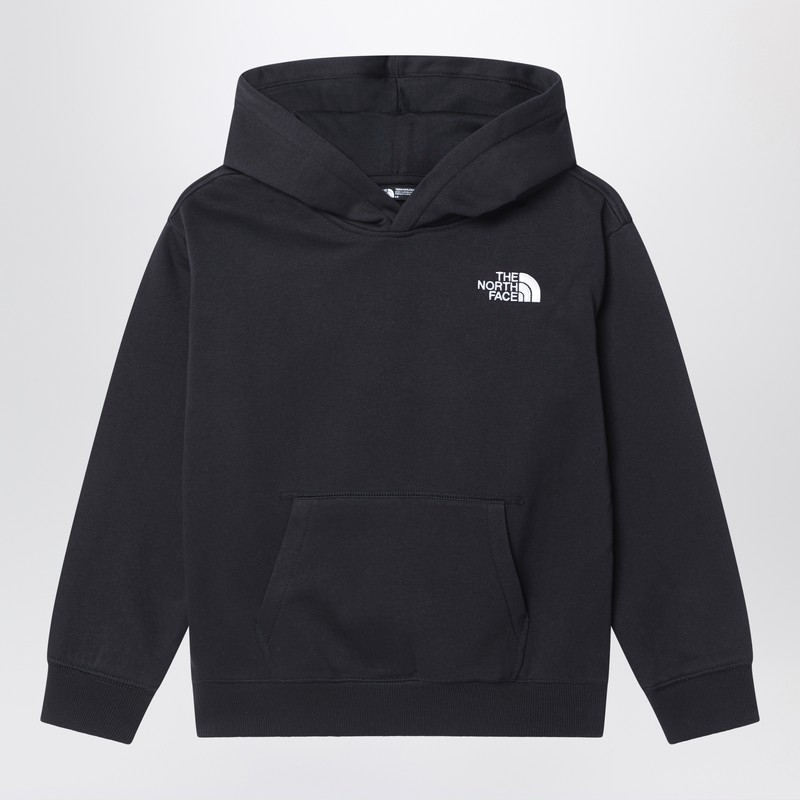 Black Essential hooded sweatshirt