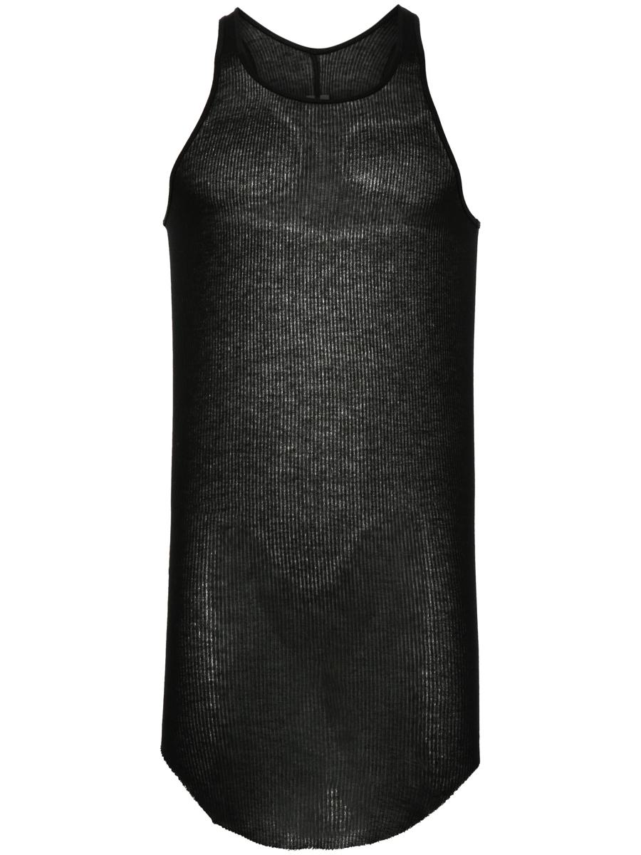 Rick Owens Basic Fine-Ribbed Tank Top