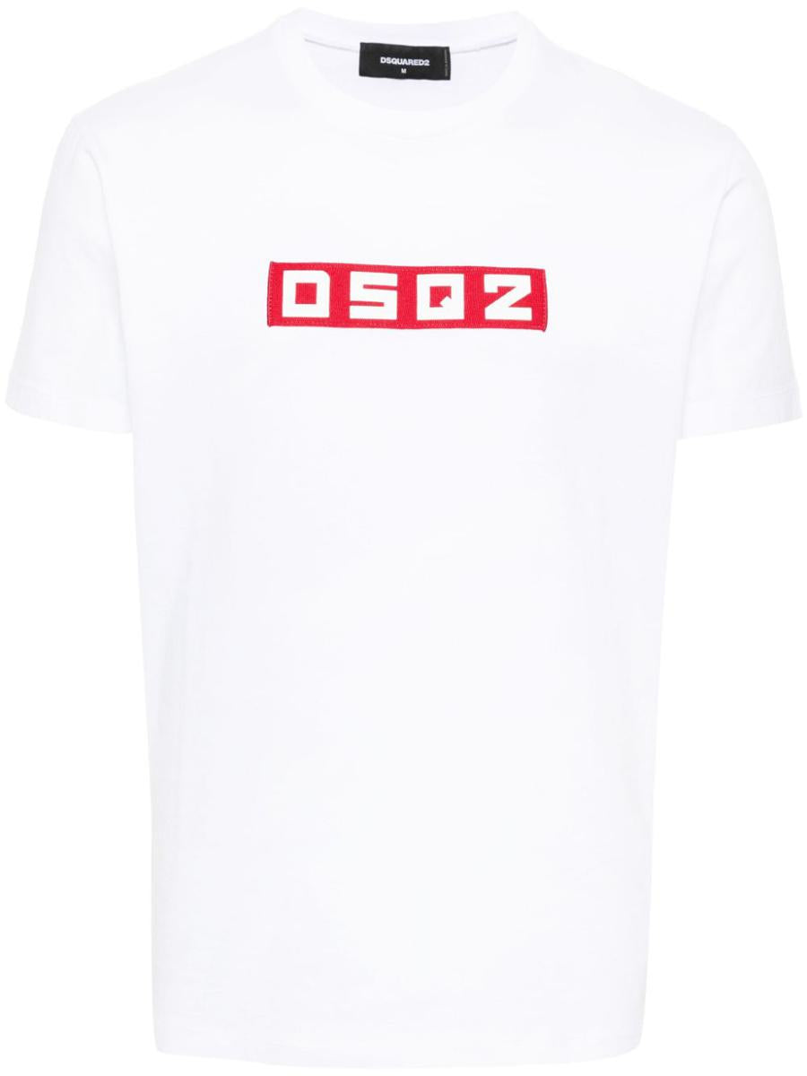 DSQUARED2 Dsq2 Logo-Appliqué T-Shirt