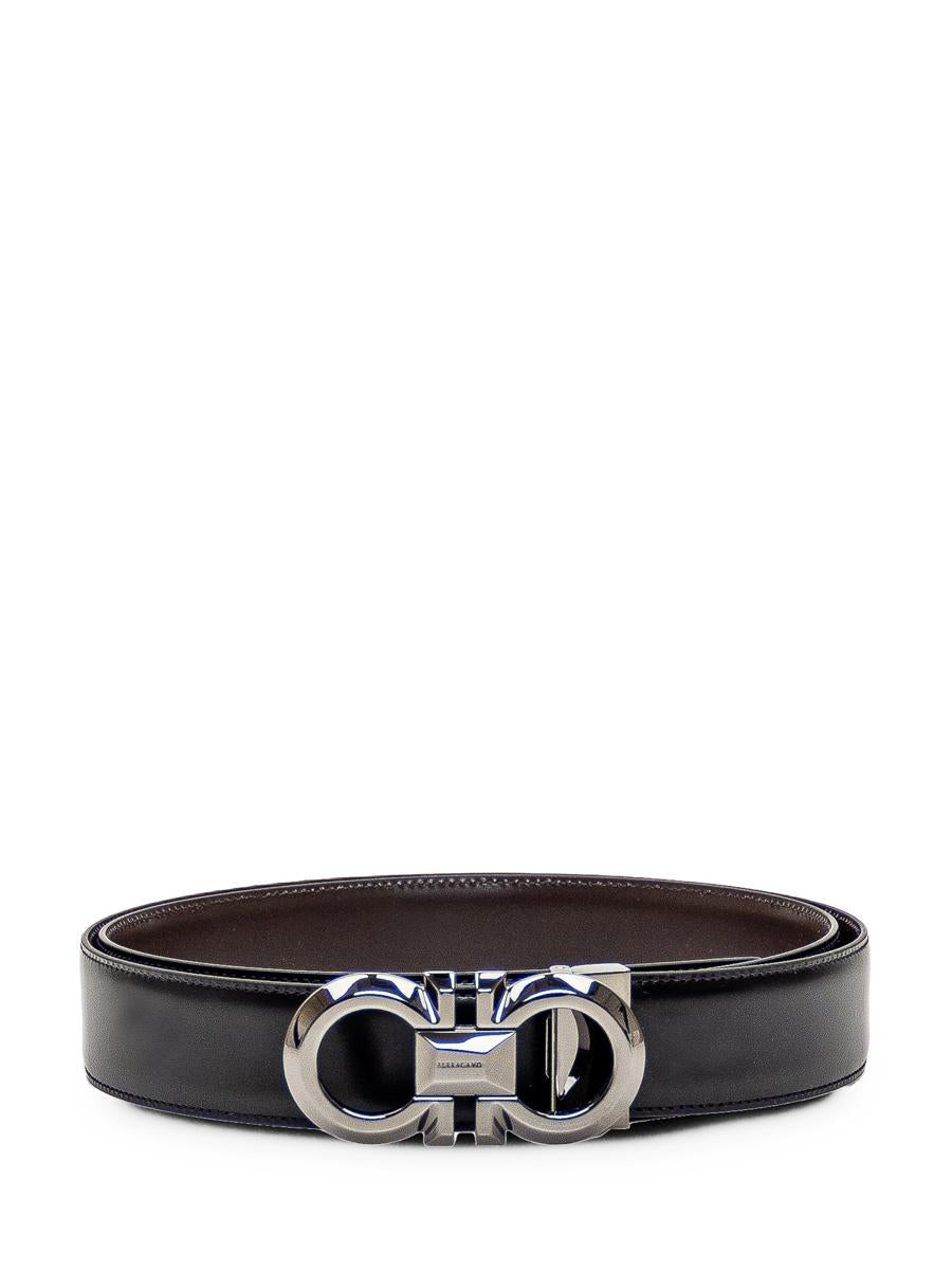 Salvatore Ferragamo Gancini Reversible Belt