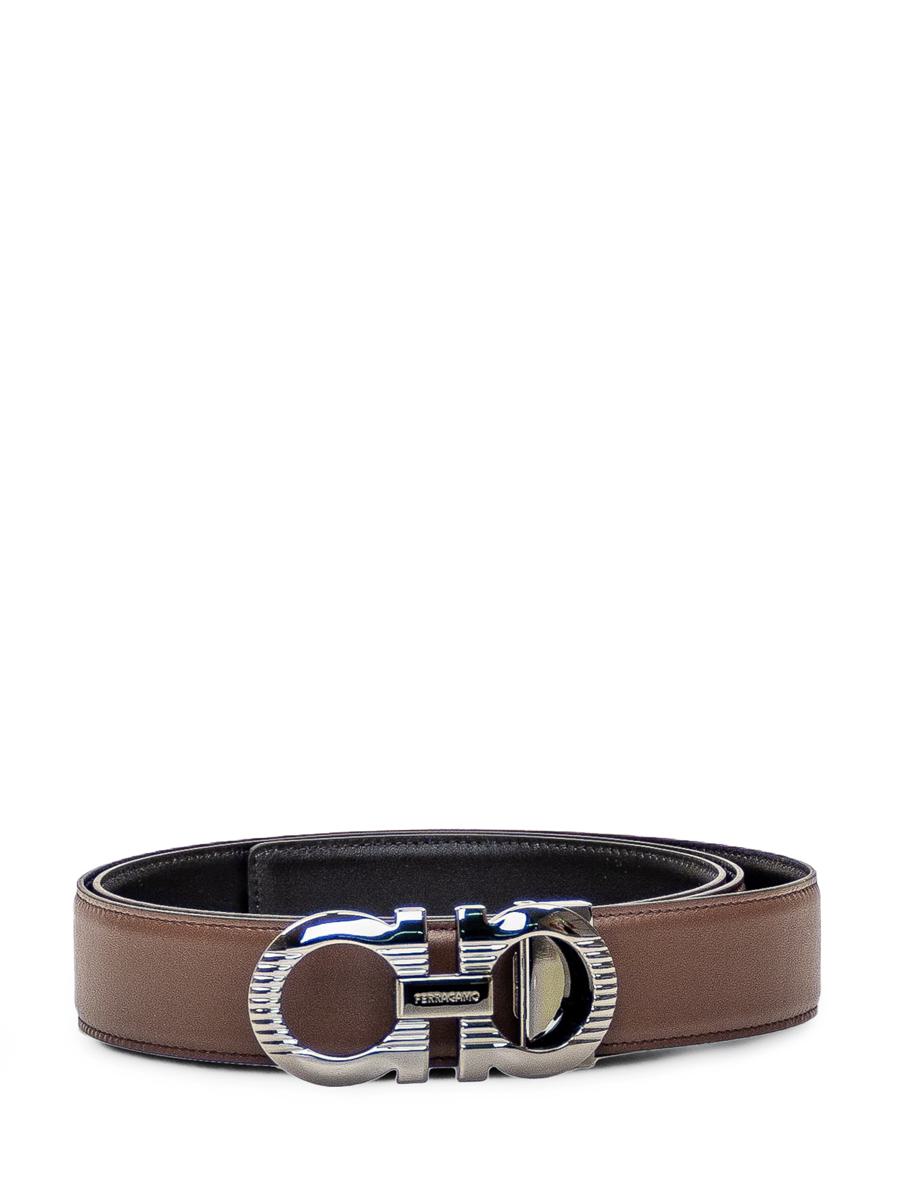 Salvatore Ferragamo Gancini Reversible Belt