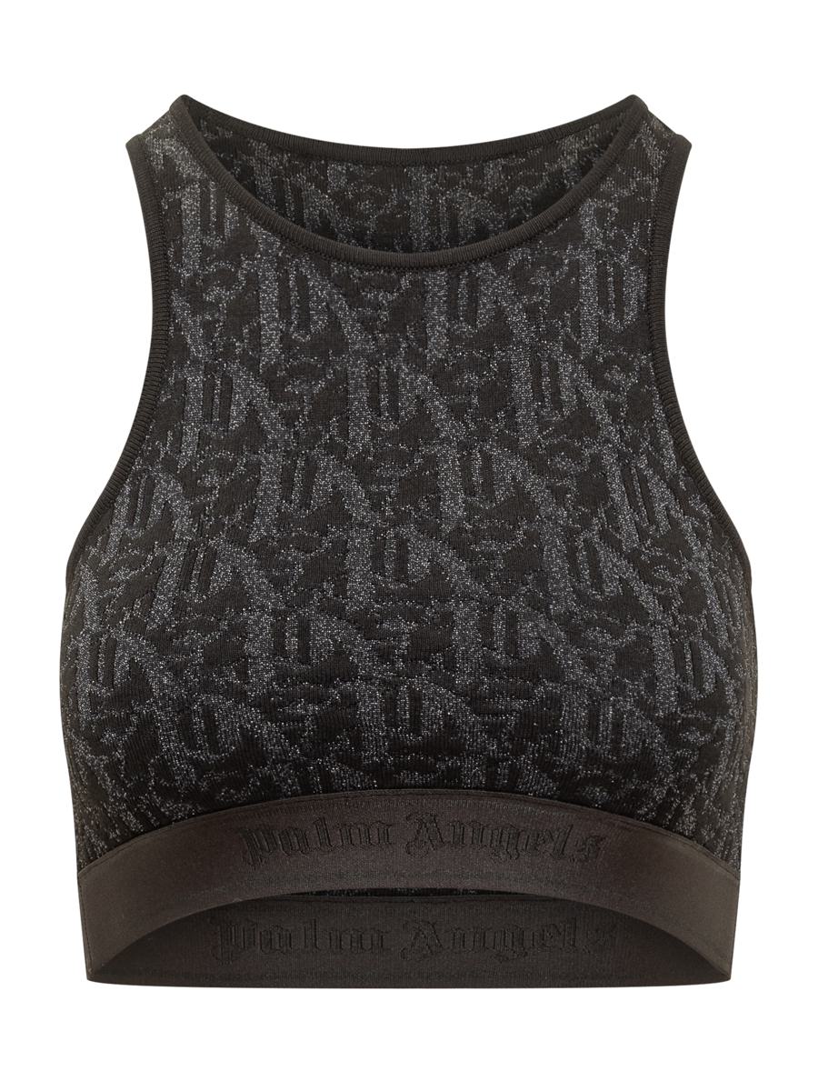 Palm Angels Monogram Bra Top