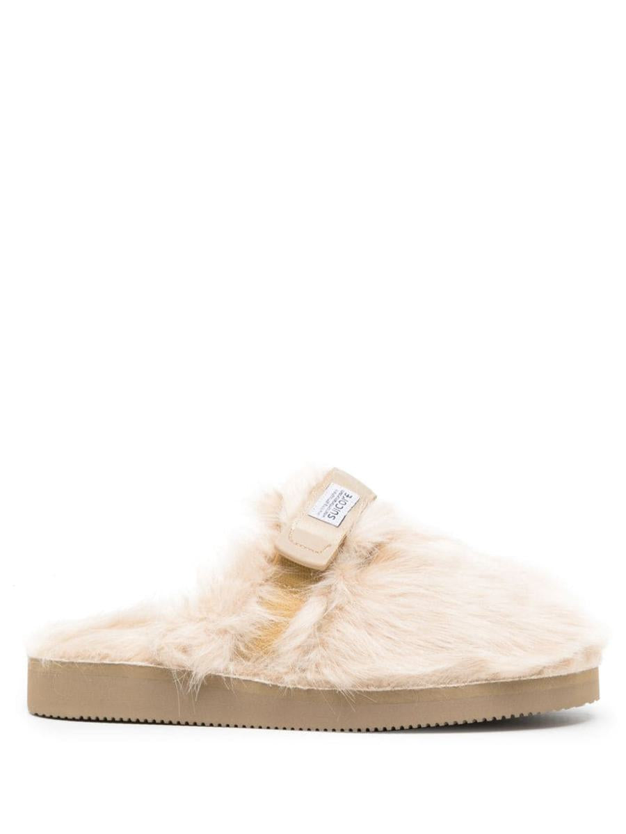 Suicoke 人造毛拖鞋