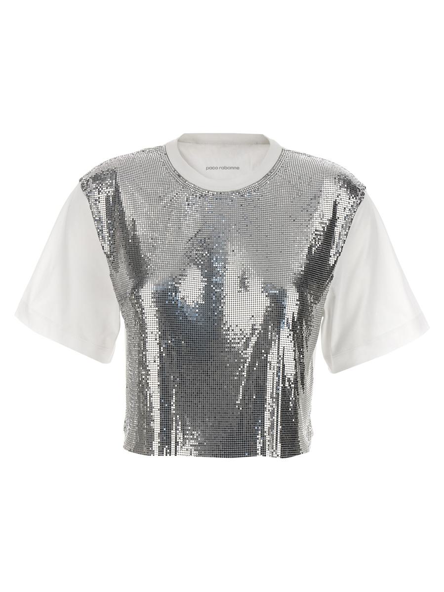 Rabanne Metal Mesh T-Shirt