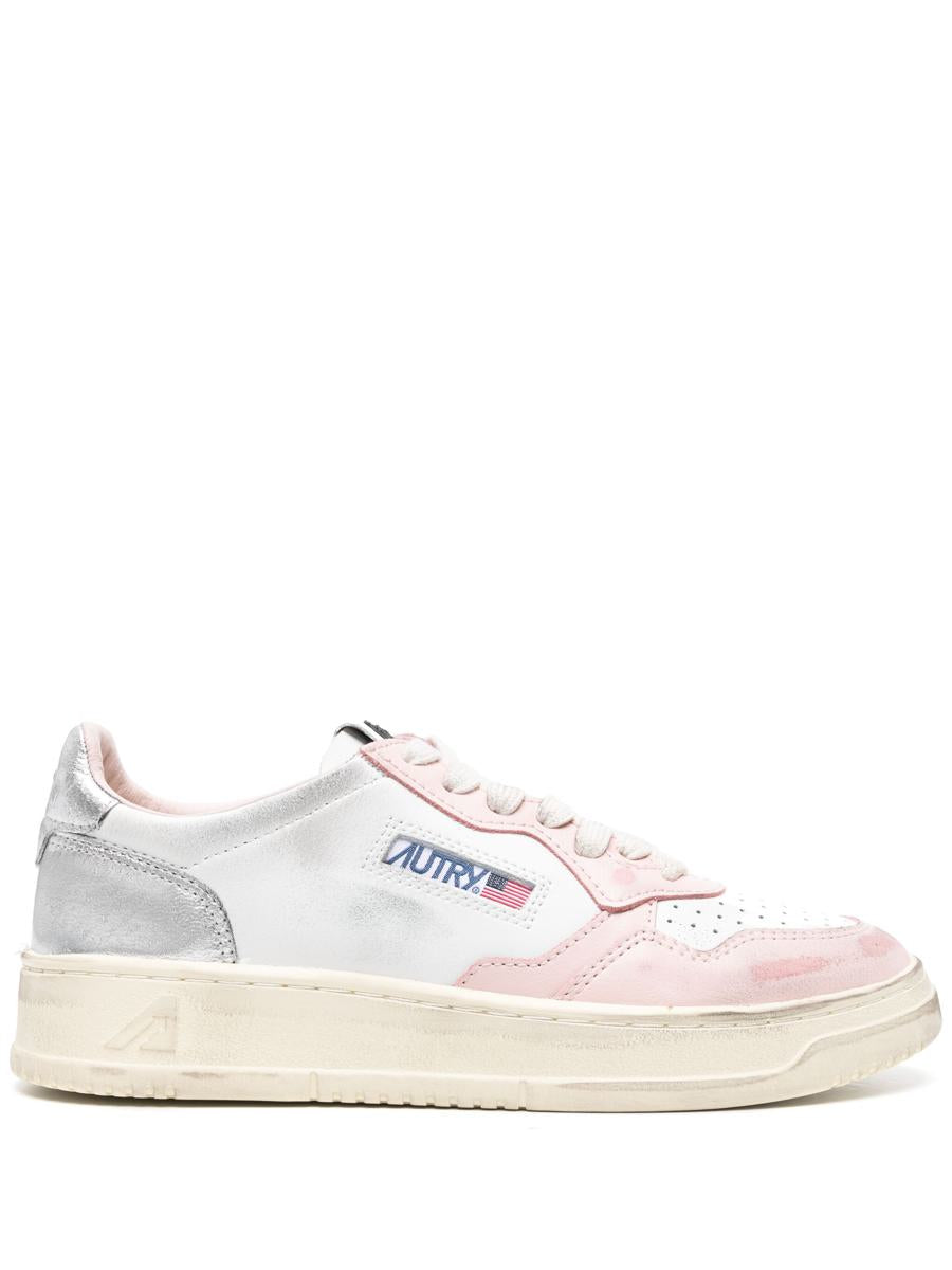 Autry Medalist Super Vintage Leather Sneakers