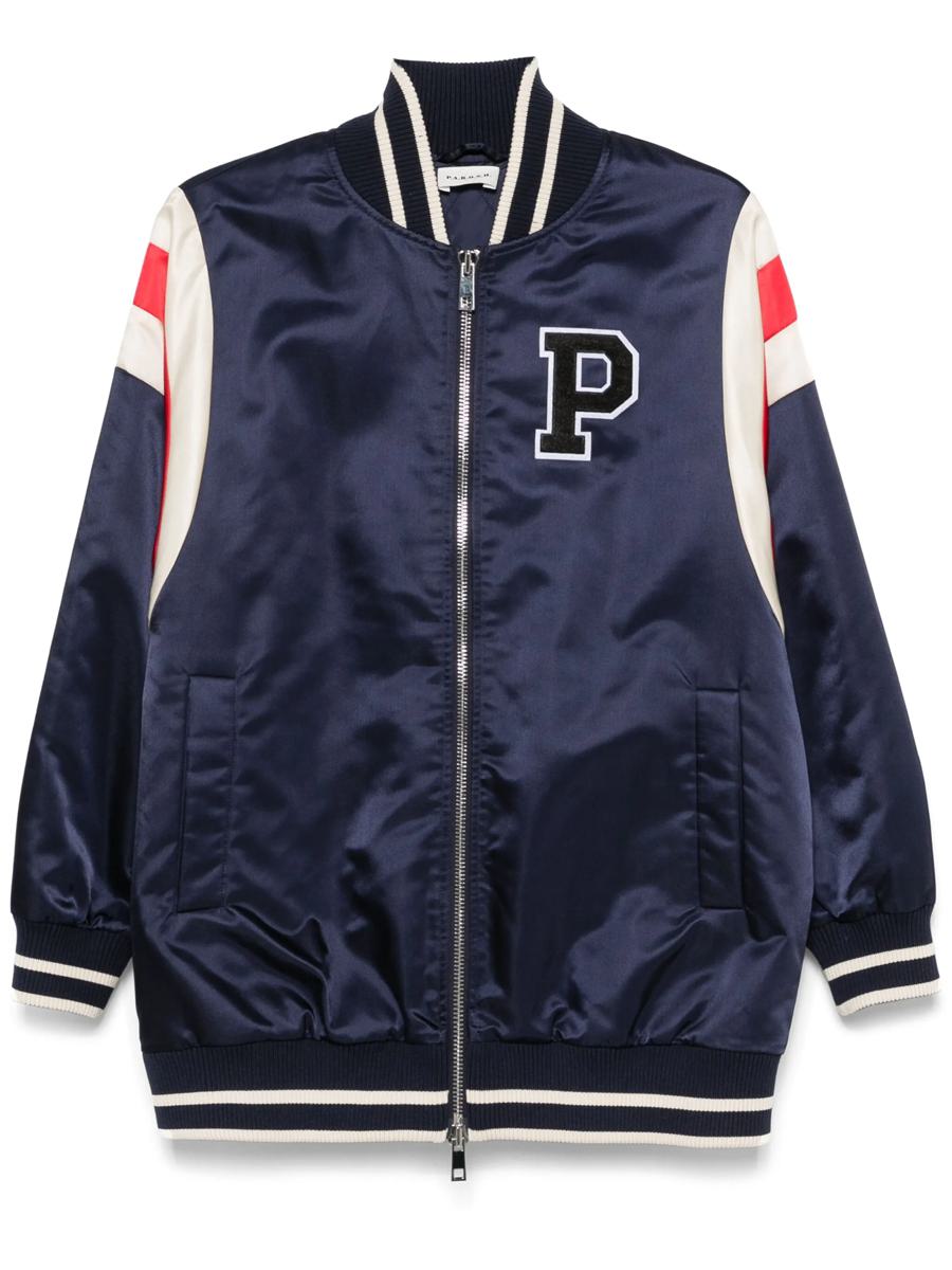 P. A.R. O.S. H. Nobody Logo-Patch Bomber Jacket