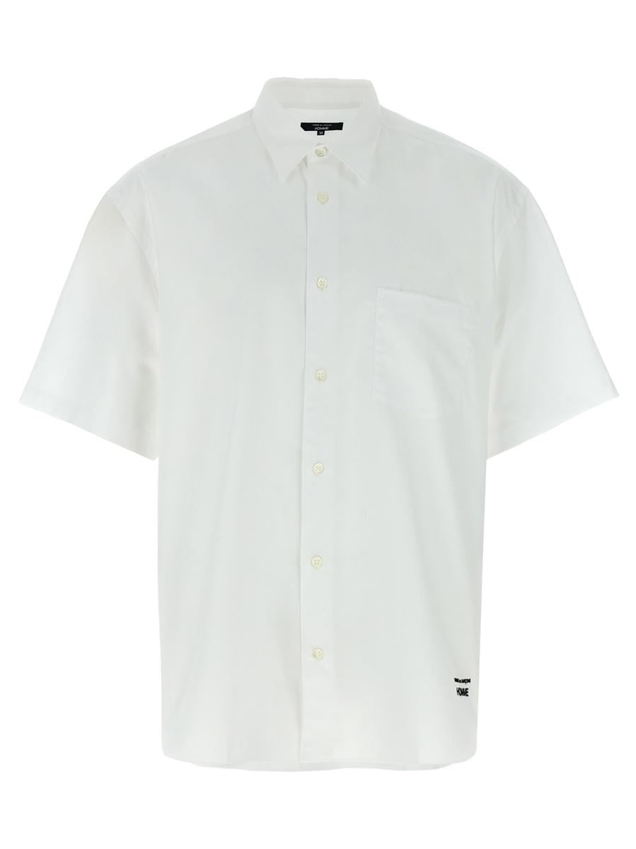 Comme Des Garçons 男士 Logo刺绣衬衫