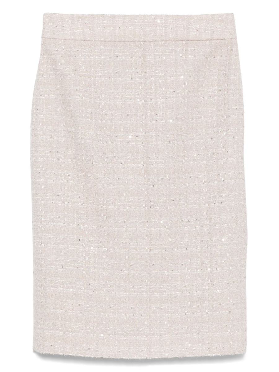 Emporio Armani 专属粗花呢半身裙
