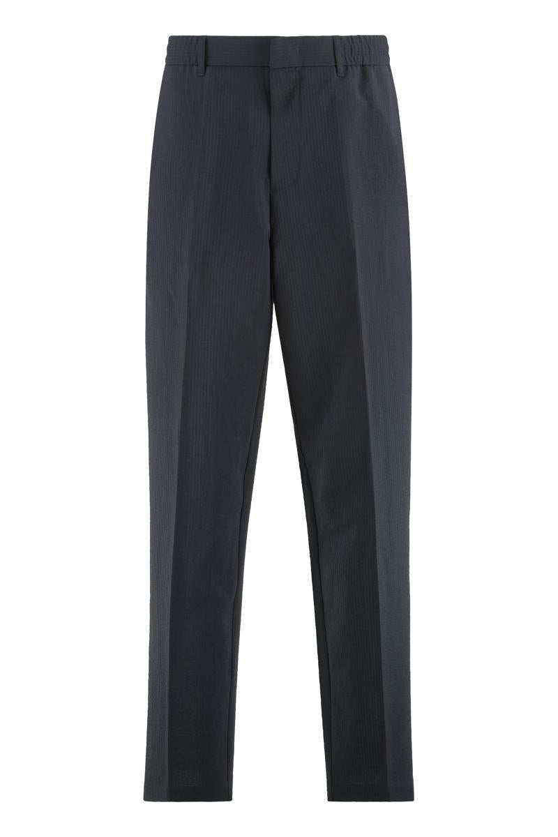 Emporio Armani 棉混纺长裤