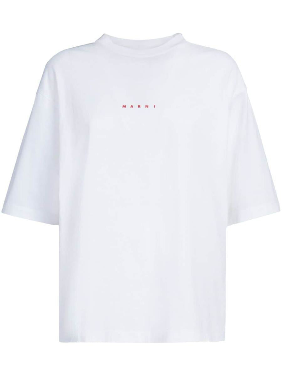 Marni Logo-Print Cotton T-Shirt