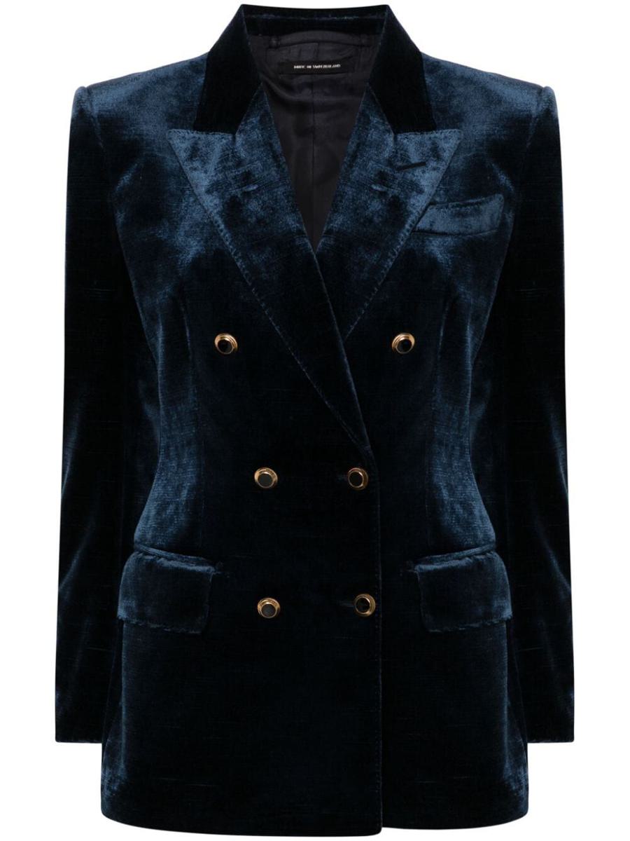 Tom Ford Dp Wallis Velvet Jacket Clothing