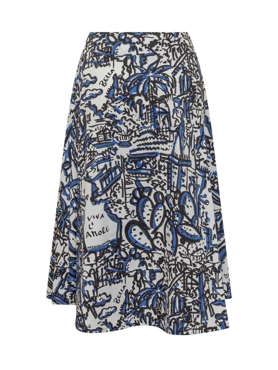 Alessandro Enriquez Midi Skirt