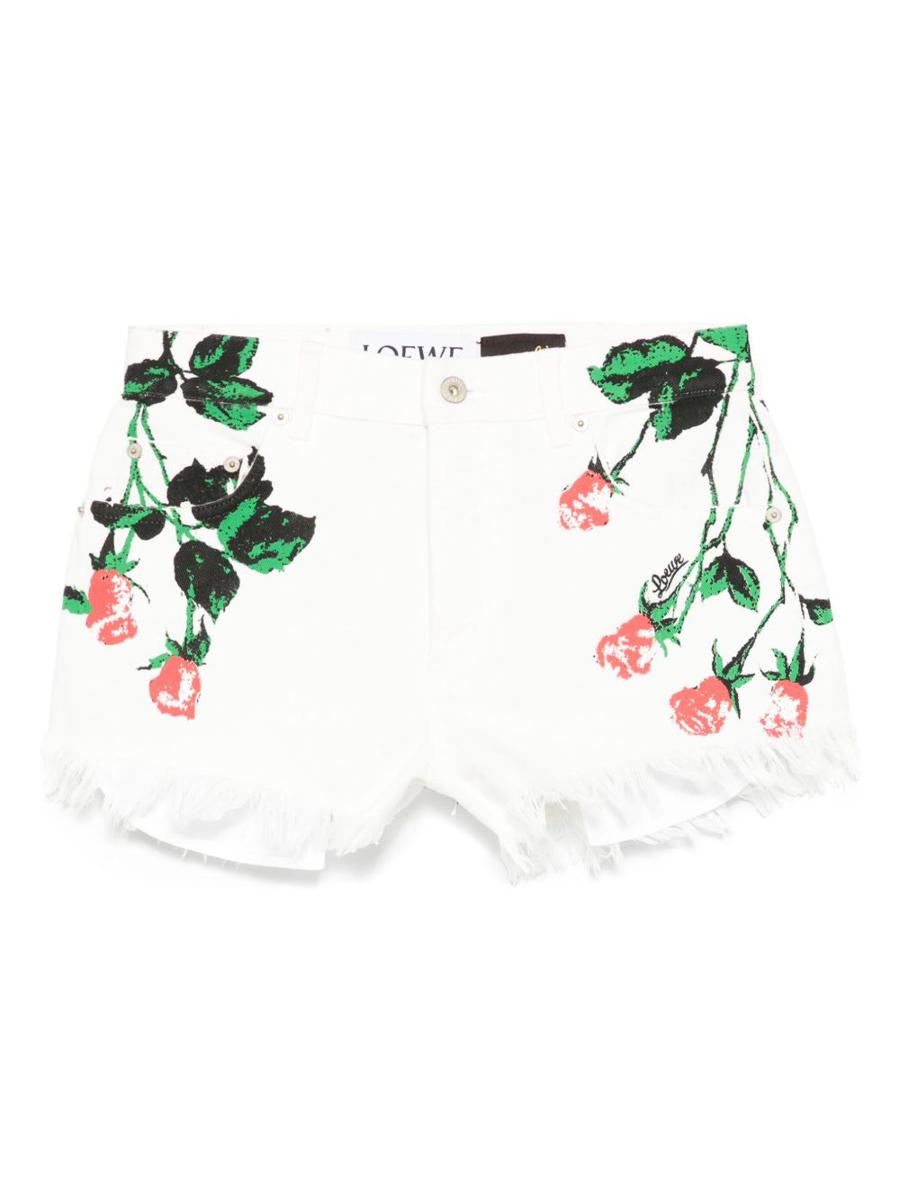 Loewe x Paula's Ibiza Denim Cotton Shorts