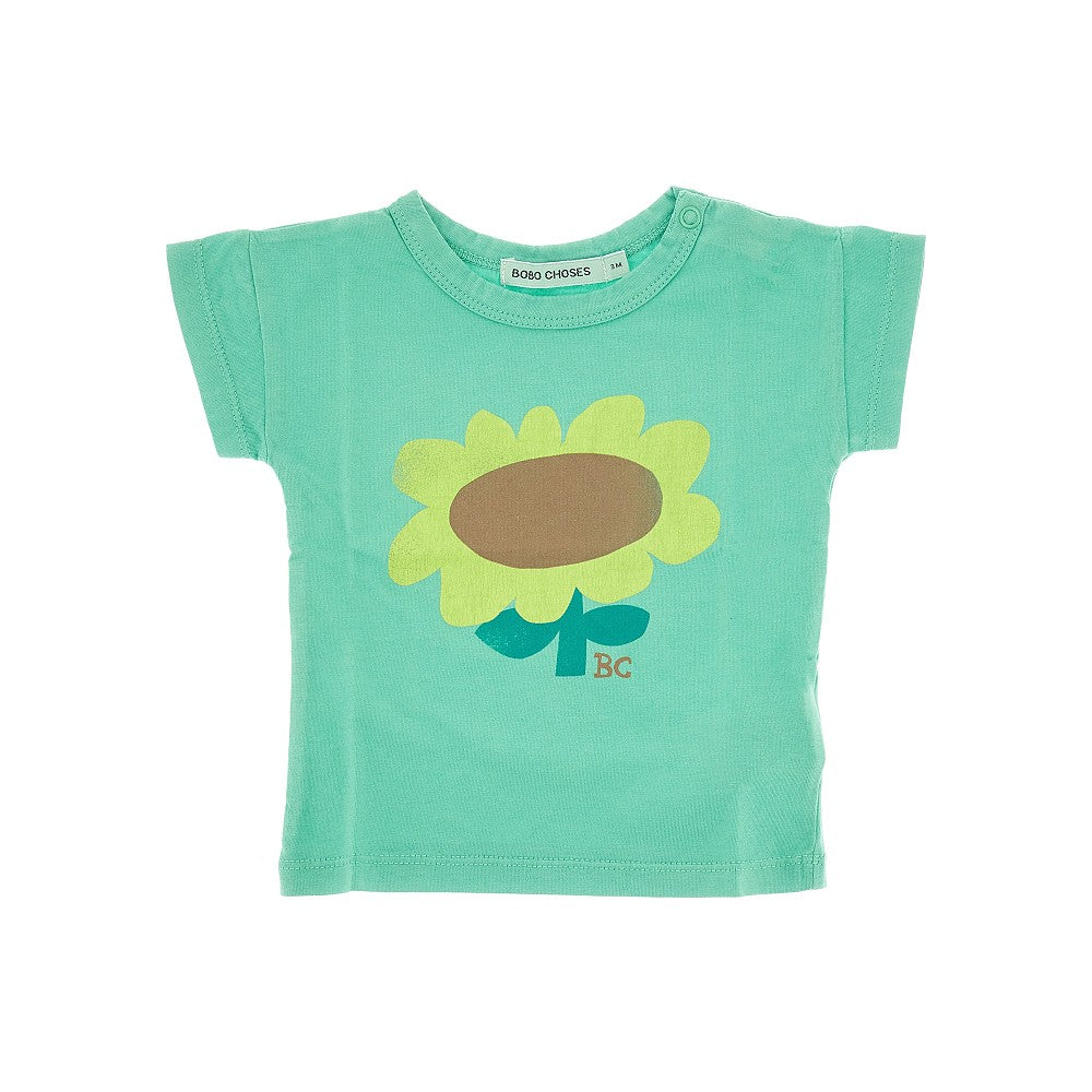 BOBO CHOSES 'Sunflower' organic cotton T-shirt Kids 3M