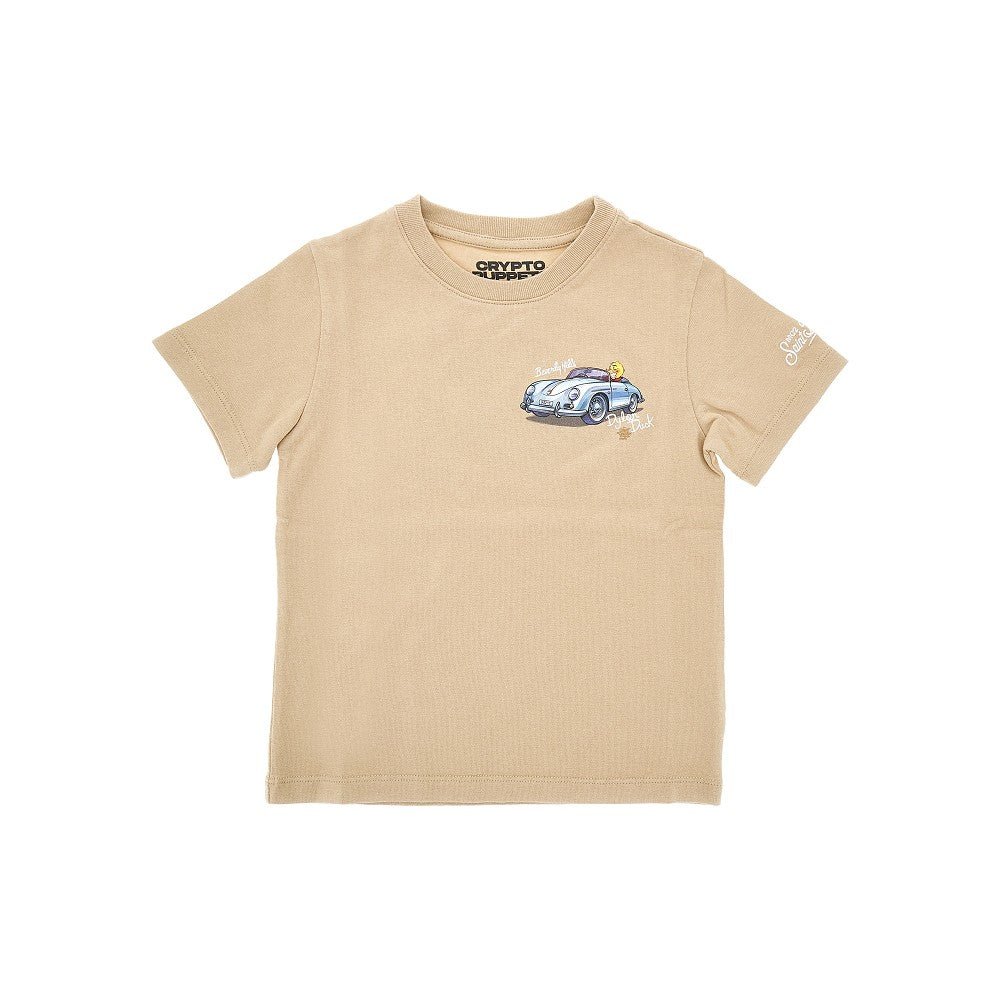 SAINT BARTH 'Crypto Puppets' print T-shirt Kids 4Y