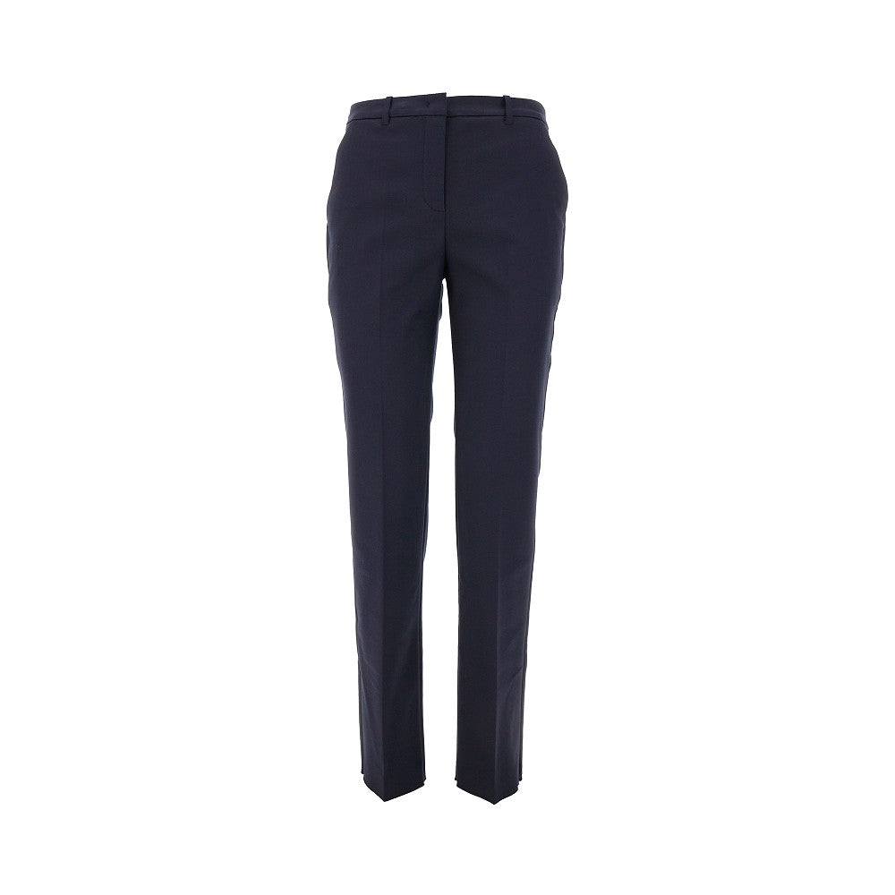 EMPORIO ARMANI Cotton-blend cigarette pants Woman 44