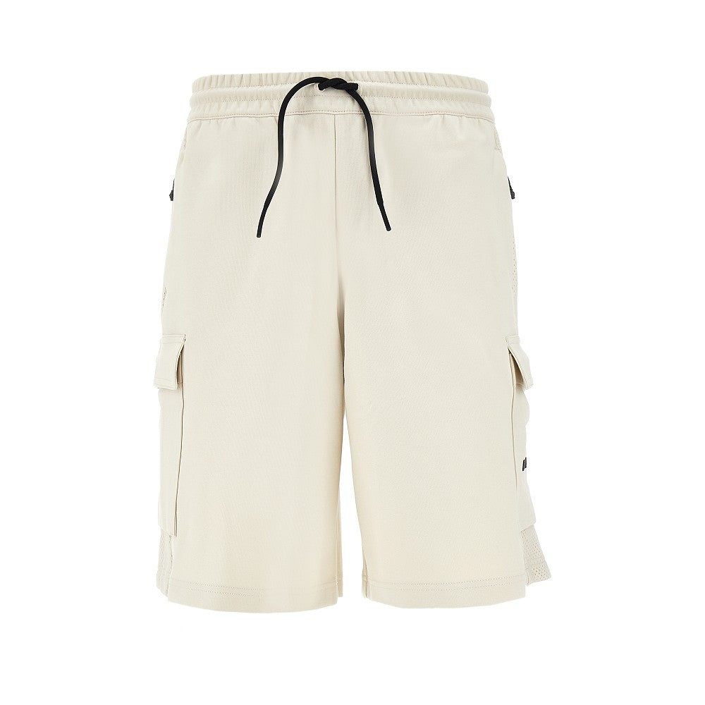 EA7 Cargo sweatshorts with mesh inserts Man S