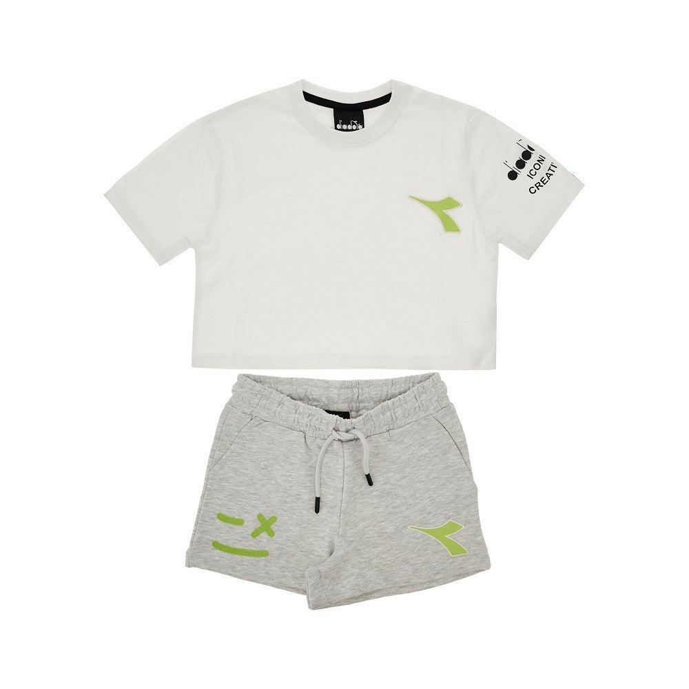 DIADORA Cotton two-piece set Kids 8Y