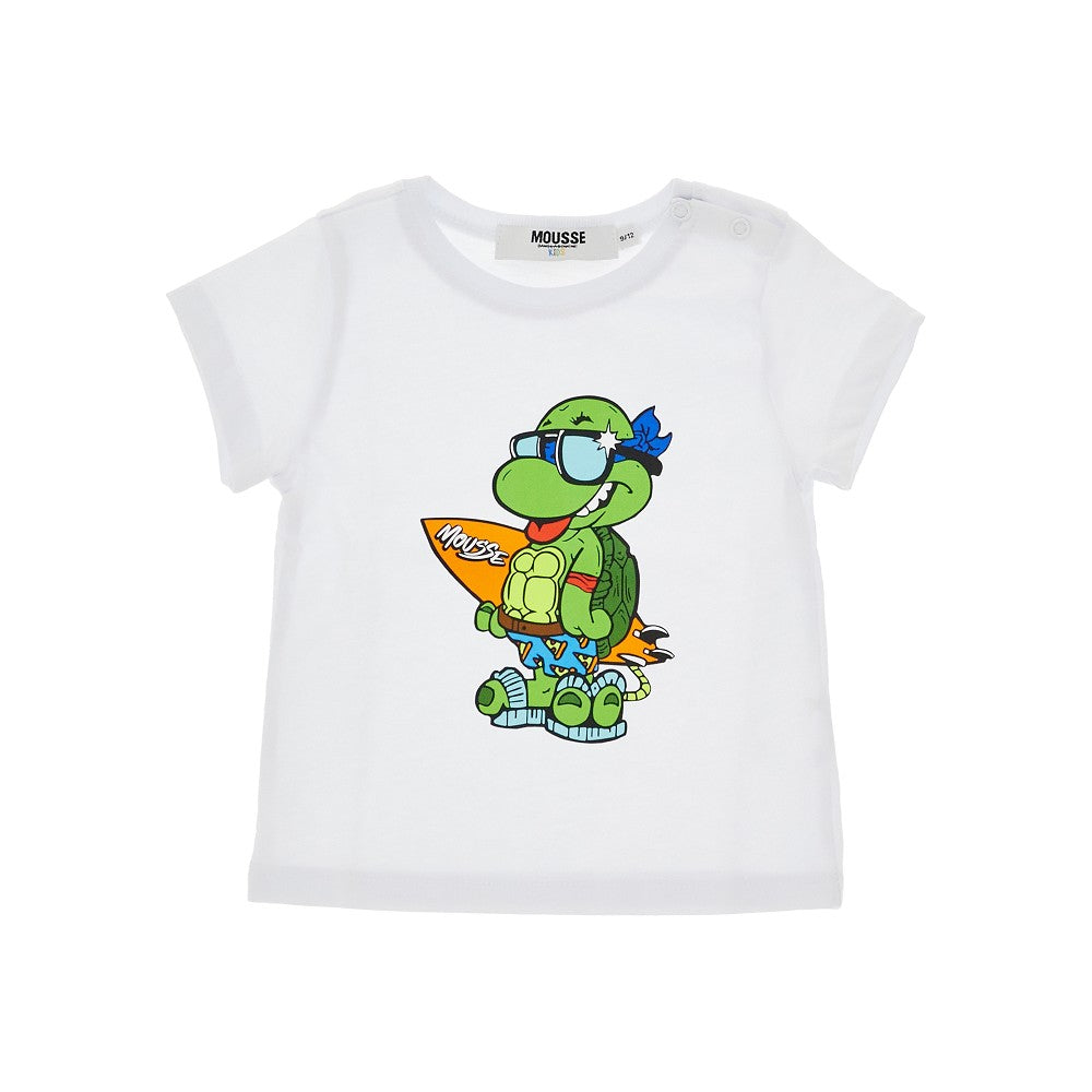 MOUSSE DANS LA BOUCHE NinjaSurf print T-shirt Kids 9M