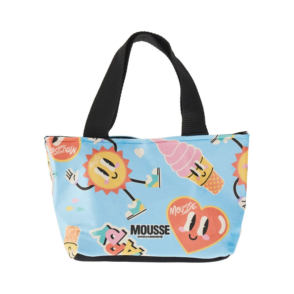MOUSSE DANS LA BOUCHE Iceparty print chenille little bag Kids One Size