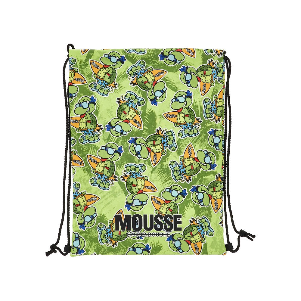 MOUSSE DANS LA BOUCHE Ninjasurf print gym sack Kids One Size