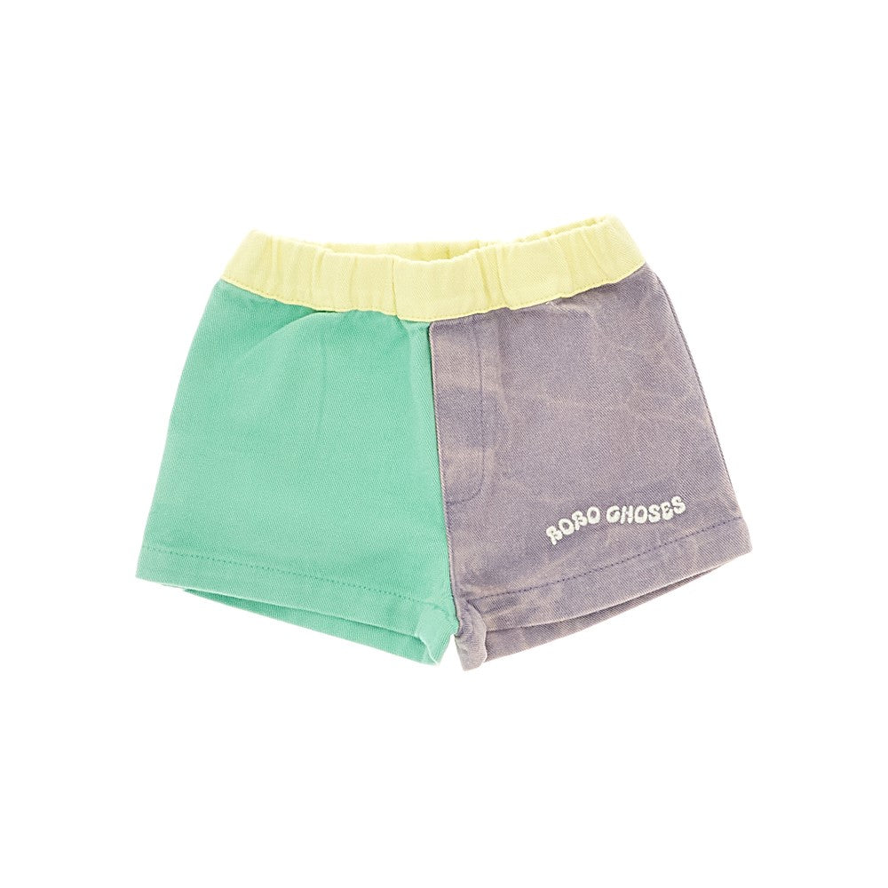BOBO CHOSES Color block shorts Kids 3M
