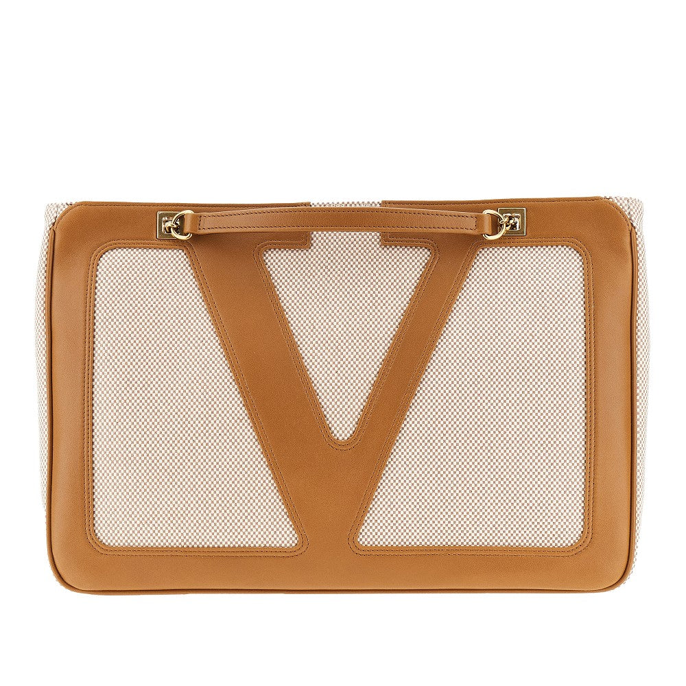 VALENTINO GARAVANI Medium 'Viva Superstar' canvas bag Woman One Size